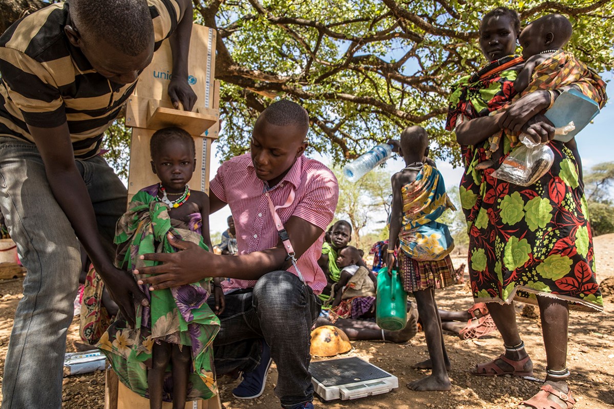 WFP/Gabriela Vivacqua  2019, Child, Distribution, Gabriela Vivacqua, May, MUAC, South Sudan, WFP, WFP/Gabriela Vivacqua