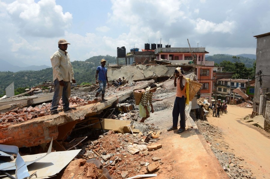 Gjenoppbygging i Nepal etter jordskjelvet 2015