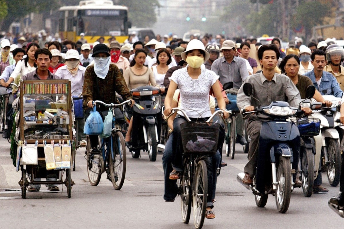 Trafikk Hanoi.