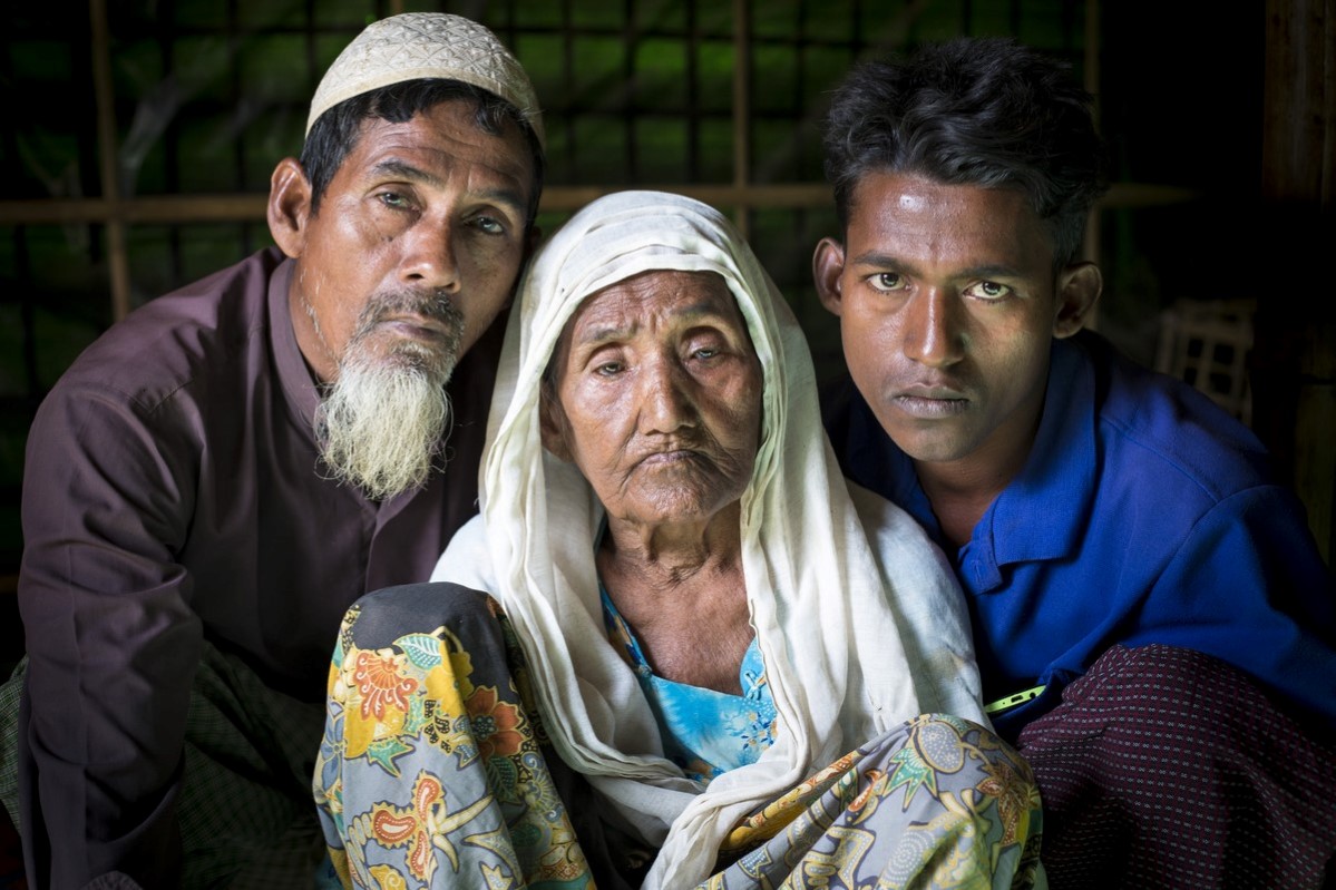 Tre generasjoner flyktninger i Cox's Bazar