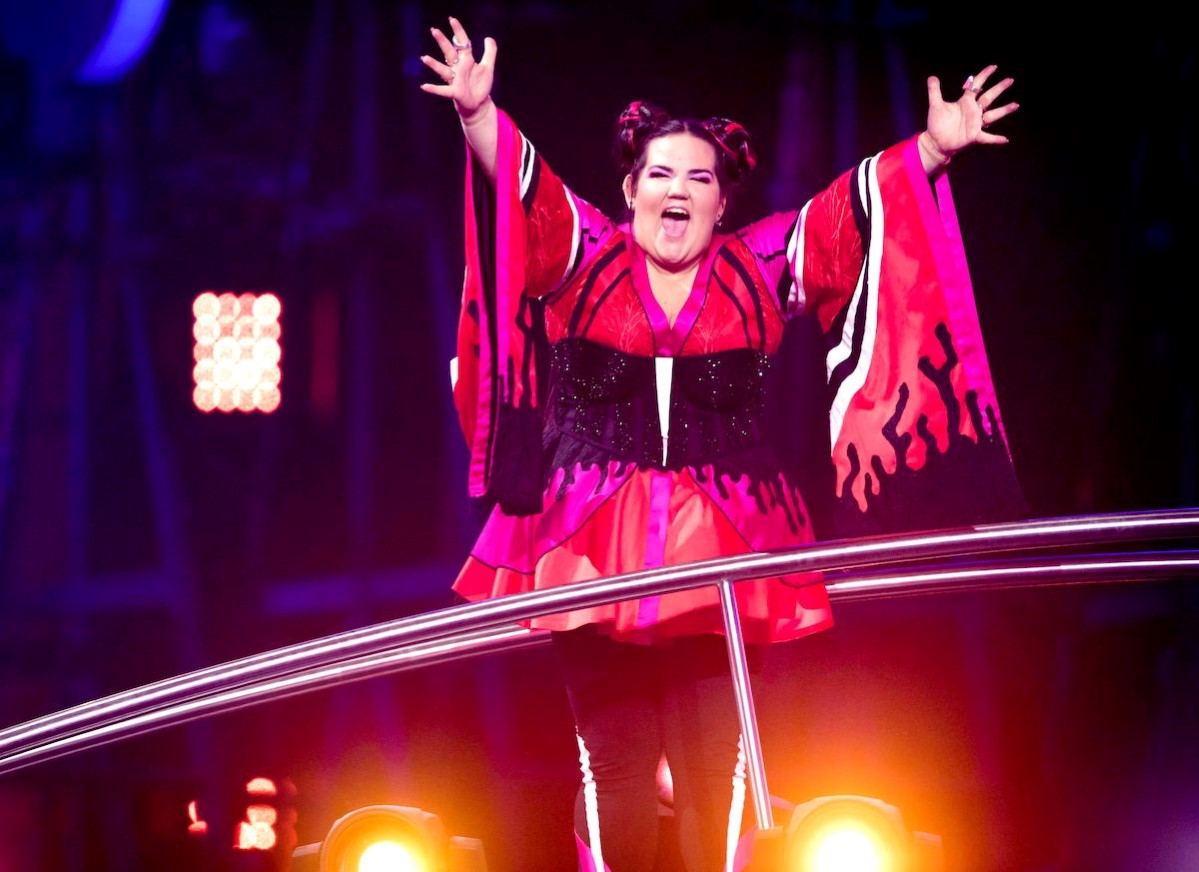 Copyright (c) 2018 Shutterstock. No use without permission.  GRAND, FINAL, EUROVISION, SONG, CONTEST, LISBON, PORTUGAL, 12, MAY, 2018, WINNER, NETTA, BARZILAI, FROM, ISRAEL, Music, Alone, Female, Not-Performing, Personality, 71463526